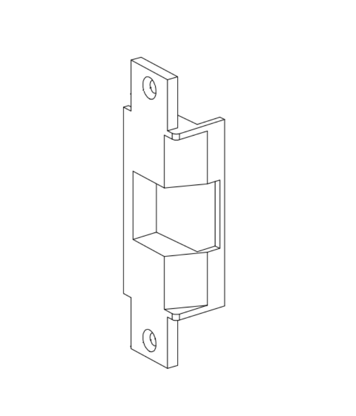 Von Duprin 970274 Electric Strike Faceplate for 6223 genuine OEM replacement part