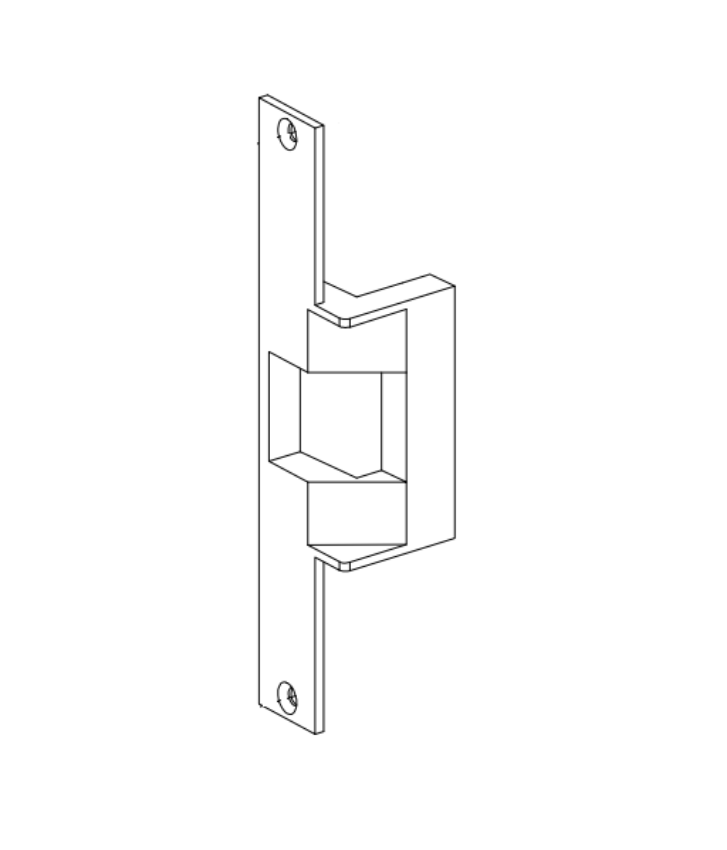 Von Duprin 970302 Electric Strike Faceplate for 6224