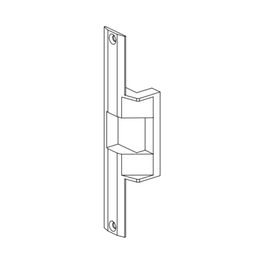 Von Duprin 970310 Electric Strike Faceplate for 6224AL
