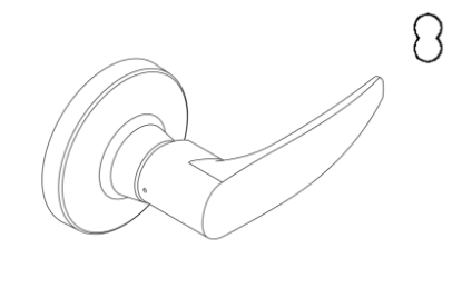 Picture of 030930-001 Lever, Avalon FSIC, Sargent