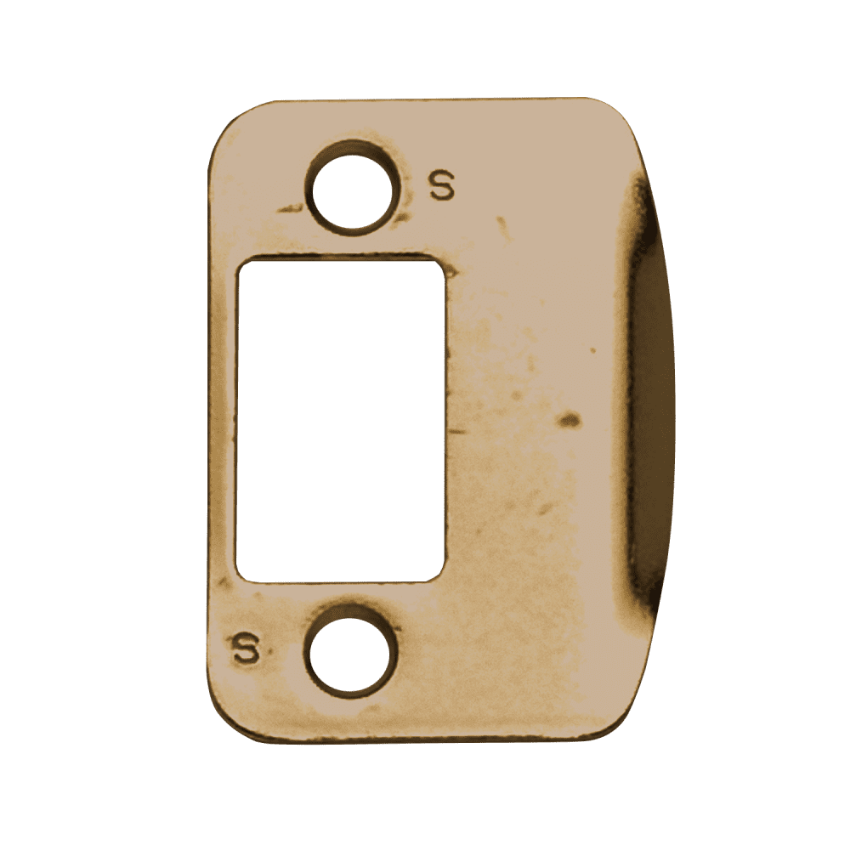 Picture of 10-095 Full Lip Square Corner Strike, 2-1/4" x 1-5/8", 1-1/8" Lip