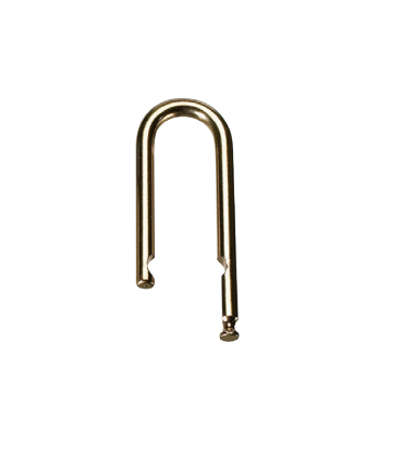 Picture of KZ12G10 Brass Steel Shackles, 1/4" x 4" x 3/4"