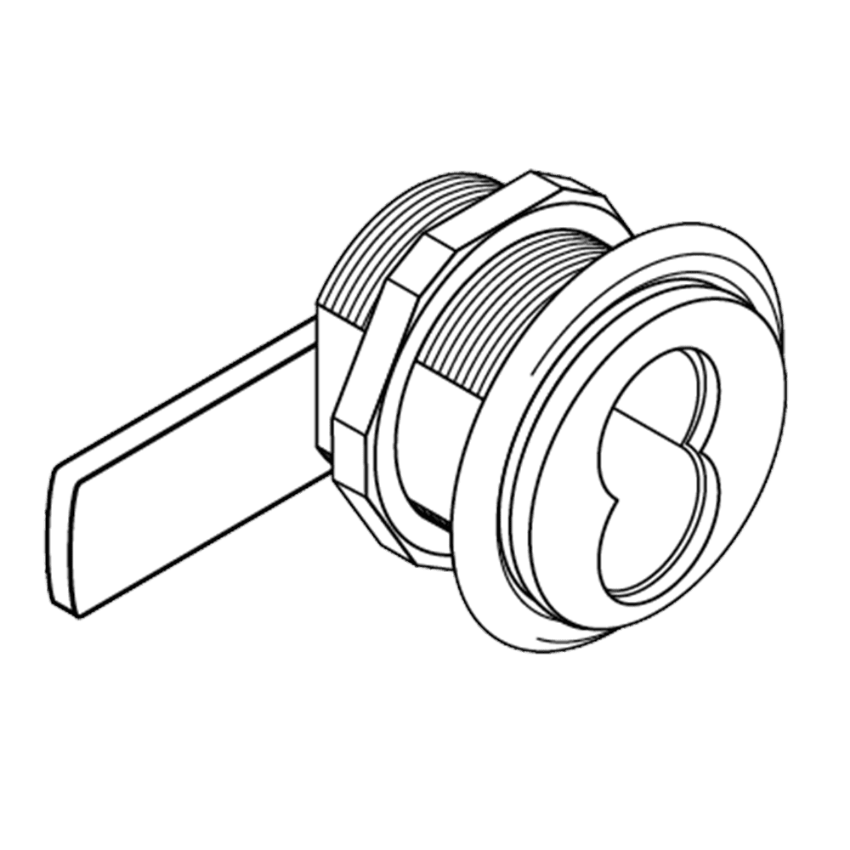Picture of C945 SFIC Cam Lock, Heavy Cam