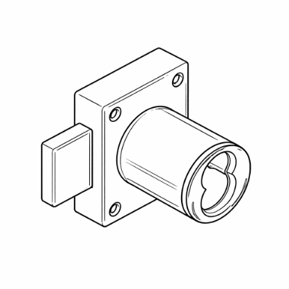 Picture of C979 SFIC Rim Cabinet Lock