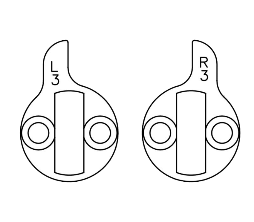 Picture of 5620-STD Falcon MA Cam for Conventional Mortise Cylinder
