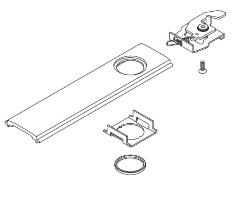 Picture of 650160, 25 Series Cylinder Dogging (CD) Kit 4'