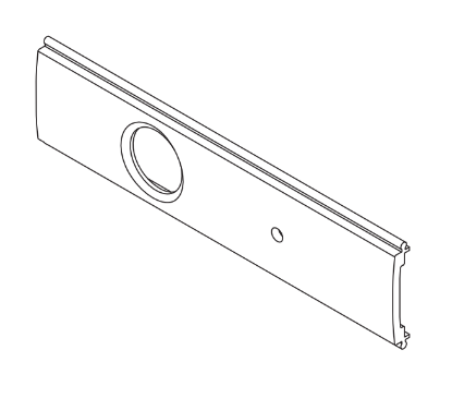 Picture of 650143, 25 Series KOR Channel cover 3 Ft