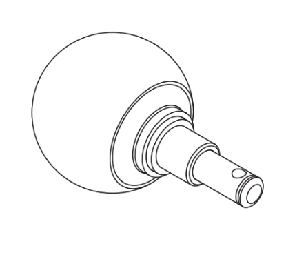 Picture of 600298, 513K Knob Assembly