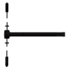 Picture of 2227EO-F Surface Mounted Vertical Rod Fire Exit Device, Exit Only
