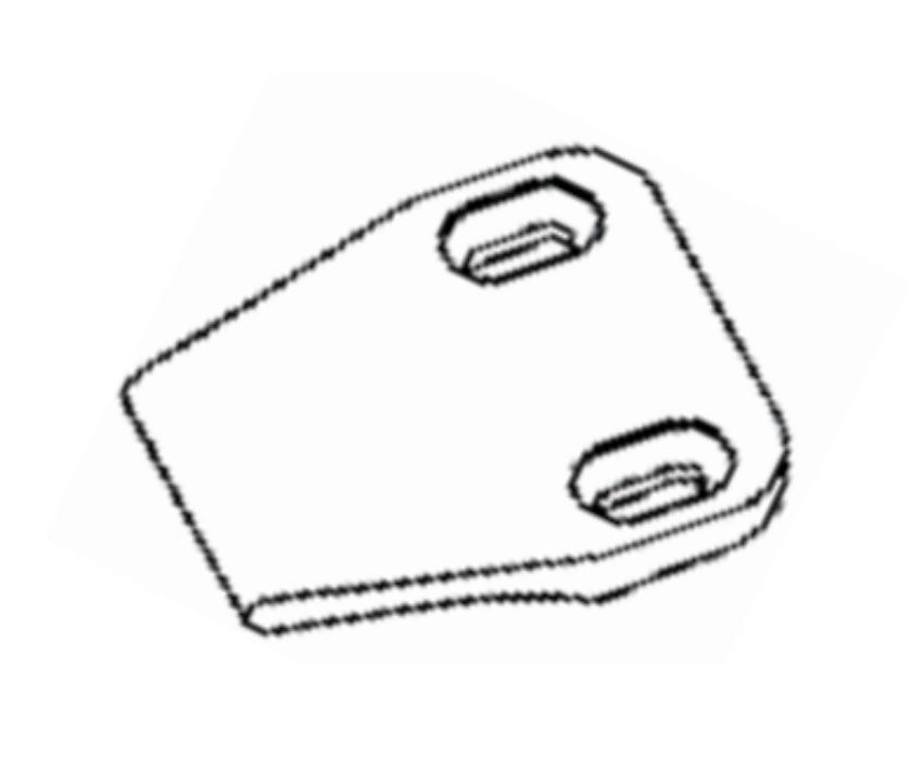 Picture of 94 Double Door Strike Kit with Tamper-Resistant and Standard Fasteners