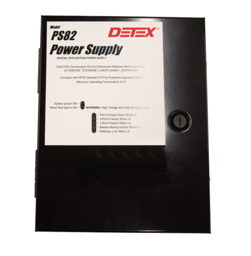 Picture of PS82 Regulated Power Supply 12VDC & 24VDC Access Control Power Supply