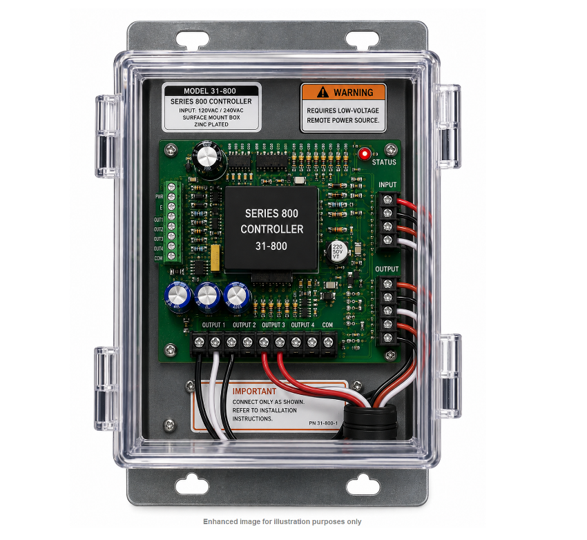 Picture of 31-800 Flat Mount Series 800 Door Logic Controller