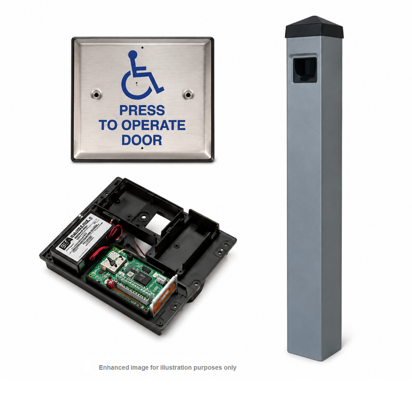 Picture of 104788-1 Single Button Wireless Post Kit
