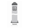 Picture of 105396 Double Button Post
