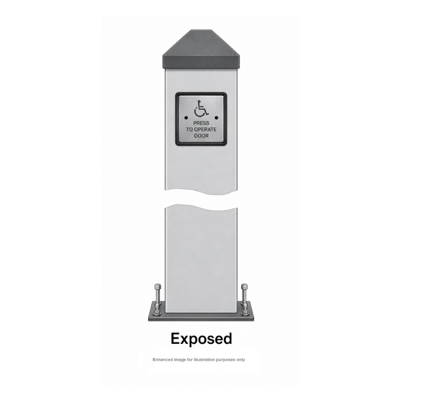 Picture of 105396 Double Button Post