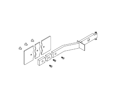 Detex ECL-2105K Field Conversion Kit for 36-inch to 48-inch door conversion