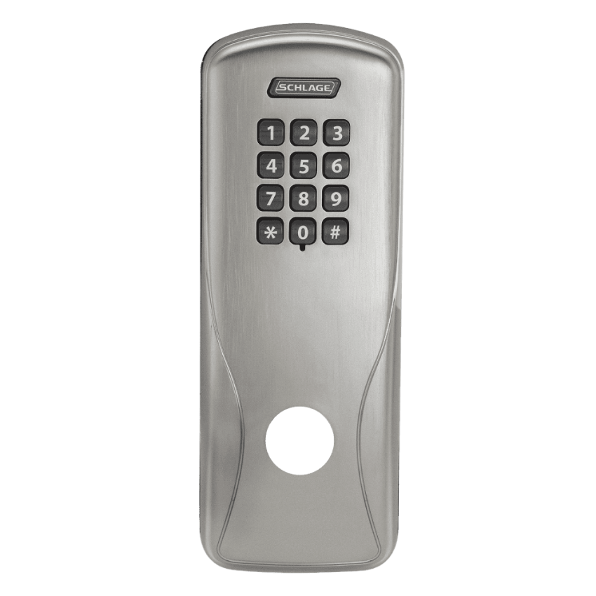 Schlage 47260708 exterior escutcheon in 619 Satin Nickel finish