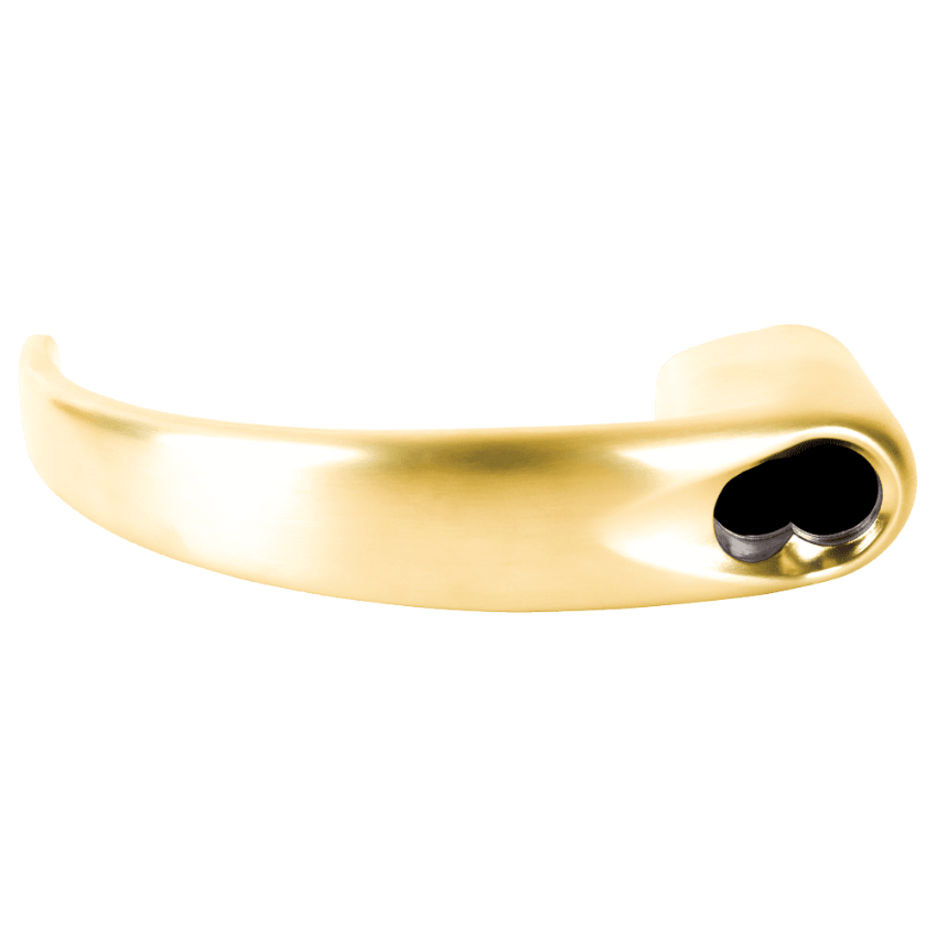 Schlage 03-232-8SP 605 Bright Brass Sparta Tactile FSIC Lever Less Core