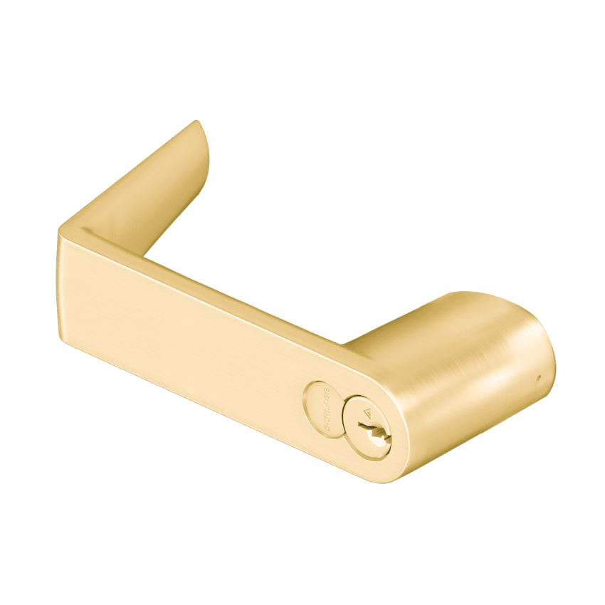 schlage 03-266-8ro rhodes tactile lever 605 bright brass