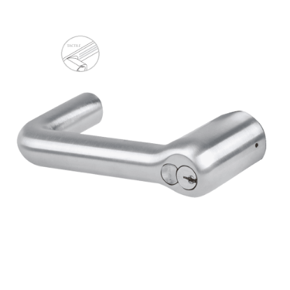schlage 03-266-8tr tubular tactile lever 626 satin chrome
