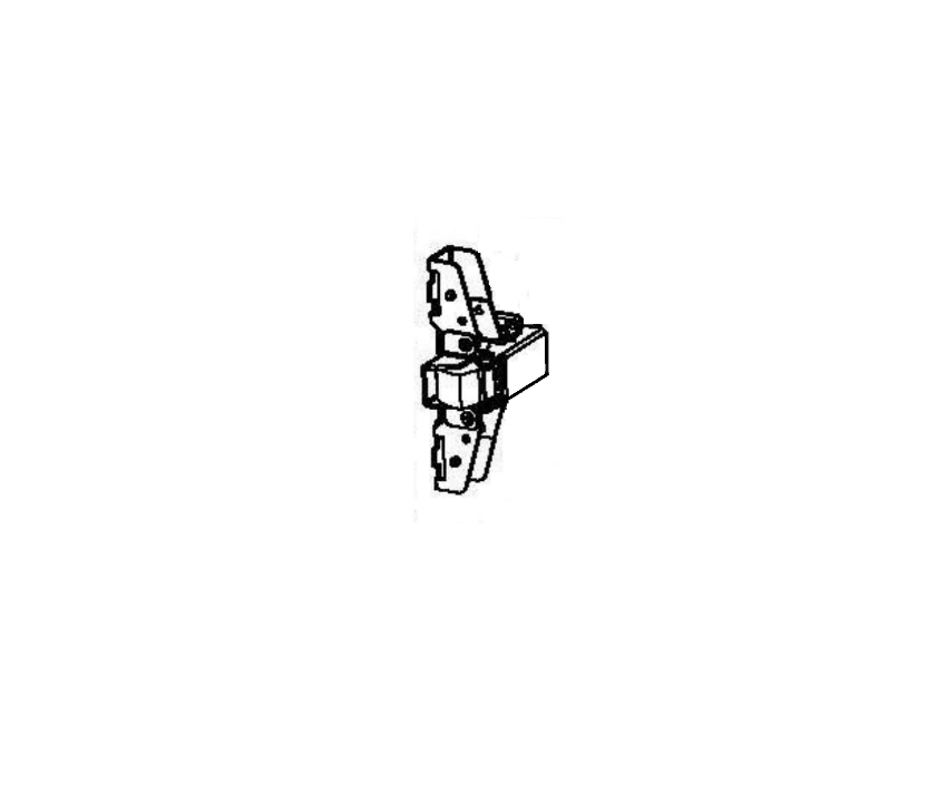 detex 100698-2 centercase assembly wide stile