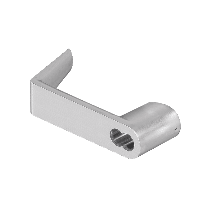 Schlage 03-277-RHO Rhodes Lever Sargent FSIC Less Core 625 Bright Chrome