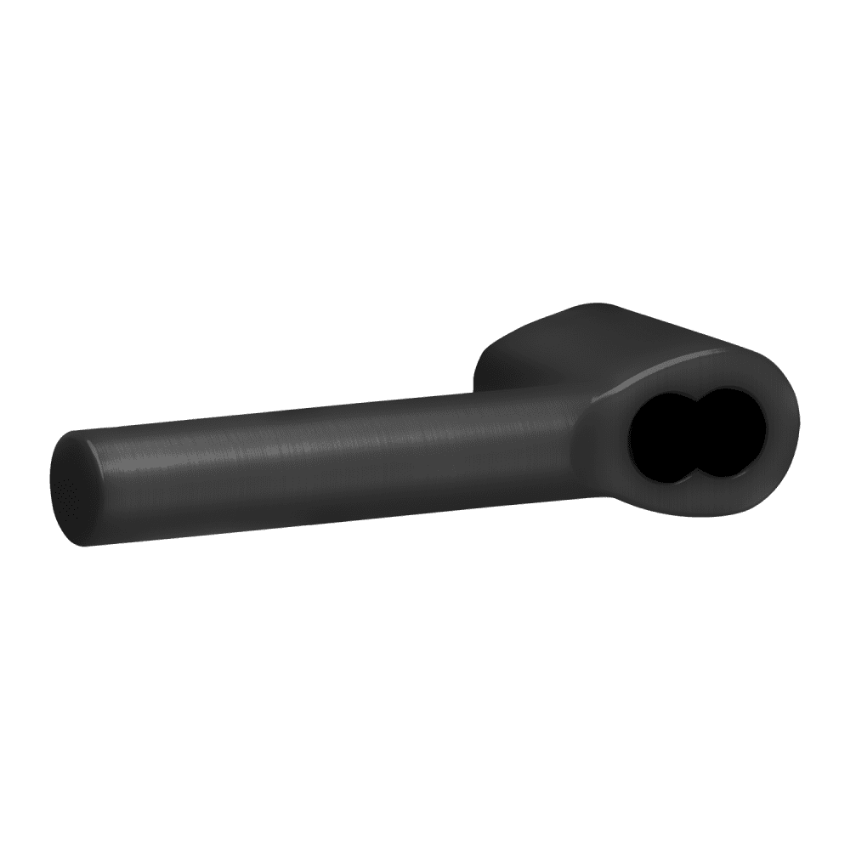 Schlage 47258039 Broadway Lever SFIC Prep Less Core 622 Matte Black