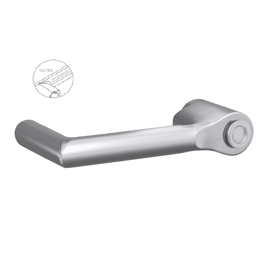 Schlage 47260554 Boardwalk Tactile Button Lever 626 Satin Chrome