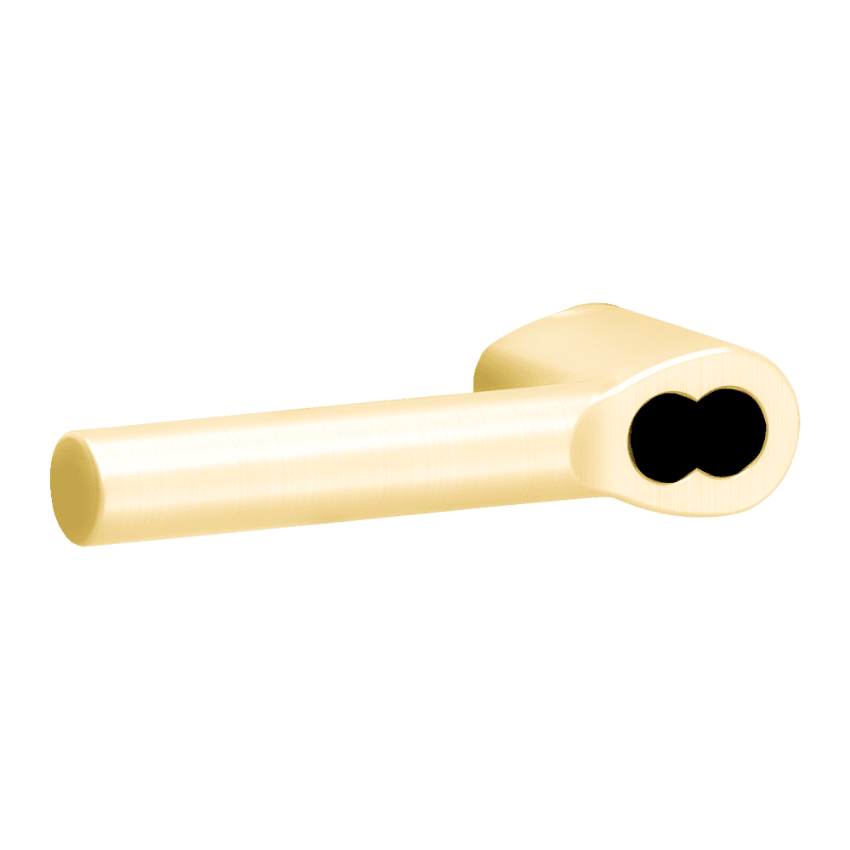 Schlage 47260549 Broadway Tactile Lever FSIC Less Core 605 Bright Brass