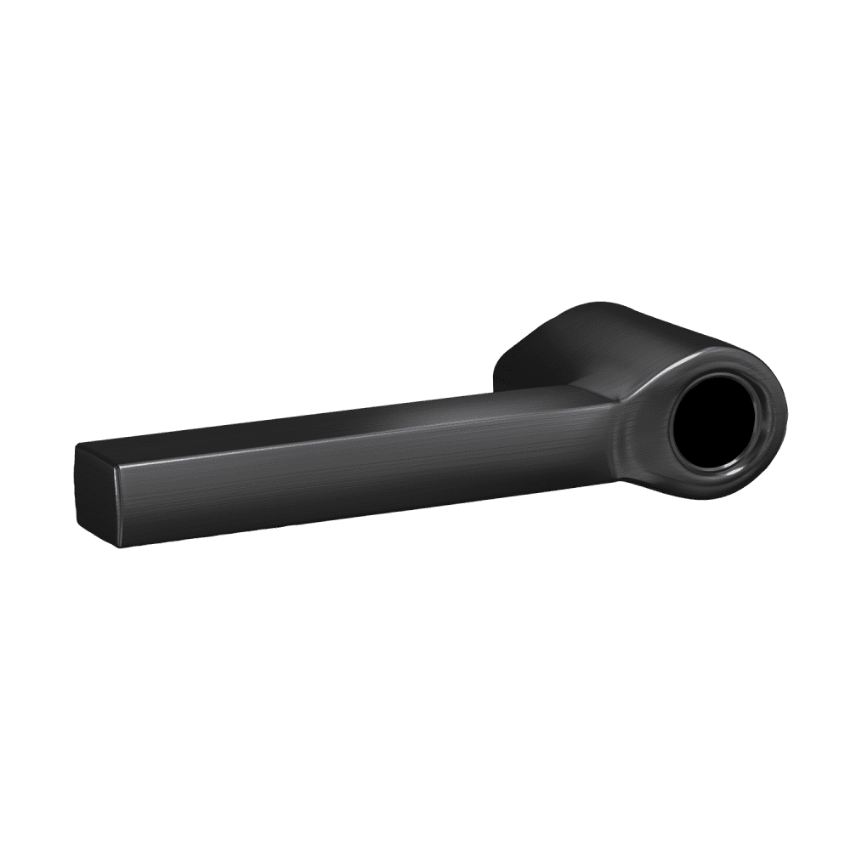 Schlage 47260547 Latitude Tactile Lever Less Conventional Cylinder 622 Matte Black
