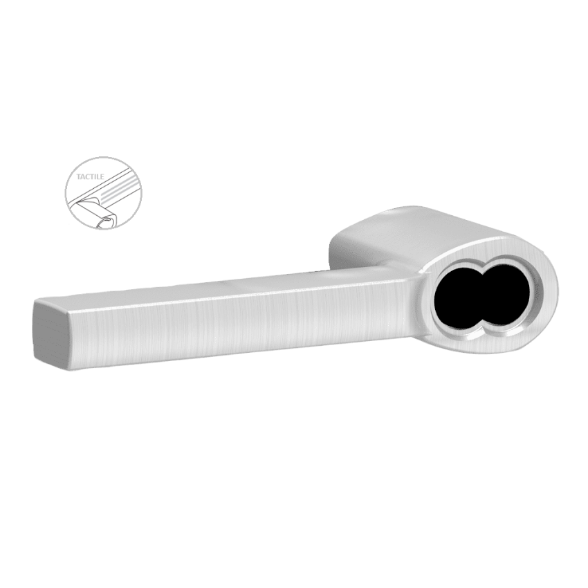 Schlage 47260551 Latitude Tactile Lever SFIC Less Core 626 Satin Chrome