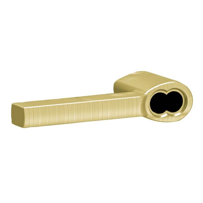 Schlage 47260551 Latitude Tactile Lever SFIC Less Core 606 Satin Brass