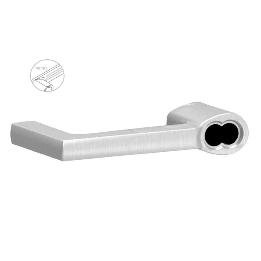 Schlage 47260552 Longitude tactile lever FSIC less core in 626 satin chrome finish