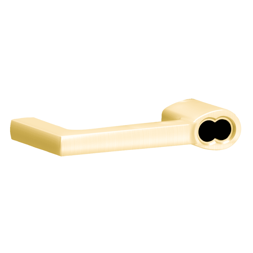 Schlage 47260540 Longitude tactile lever in 605 bright brass finish