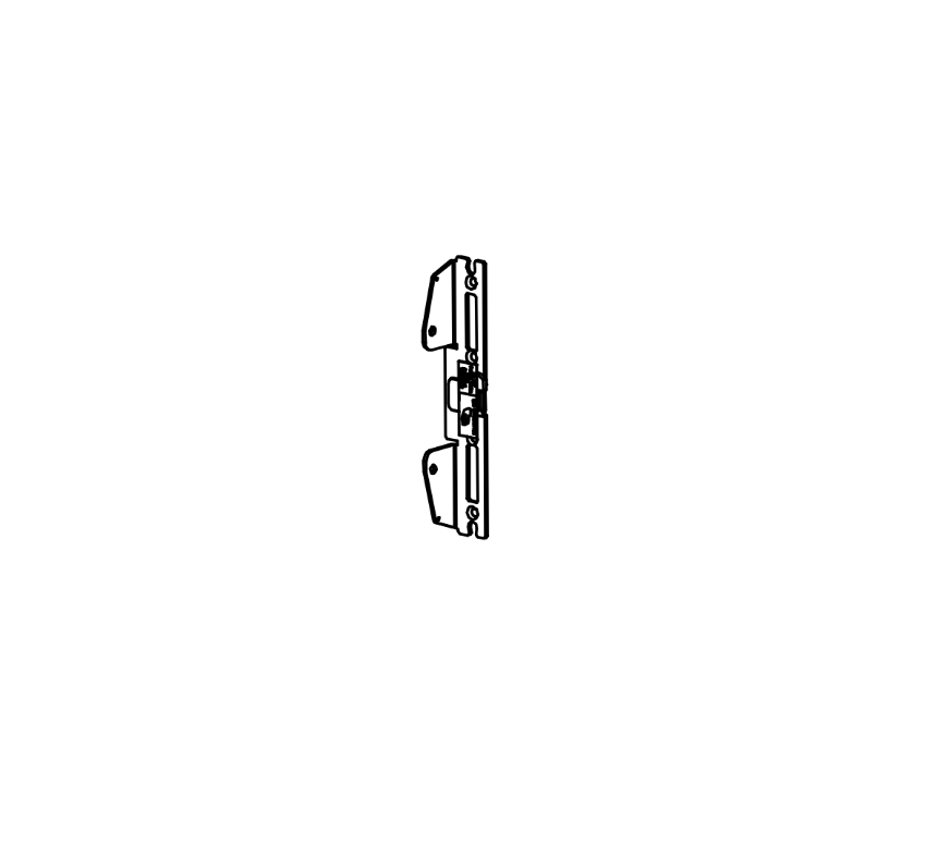 Detex 104148-2 narrow CVR mounting plate BP12