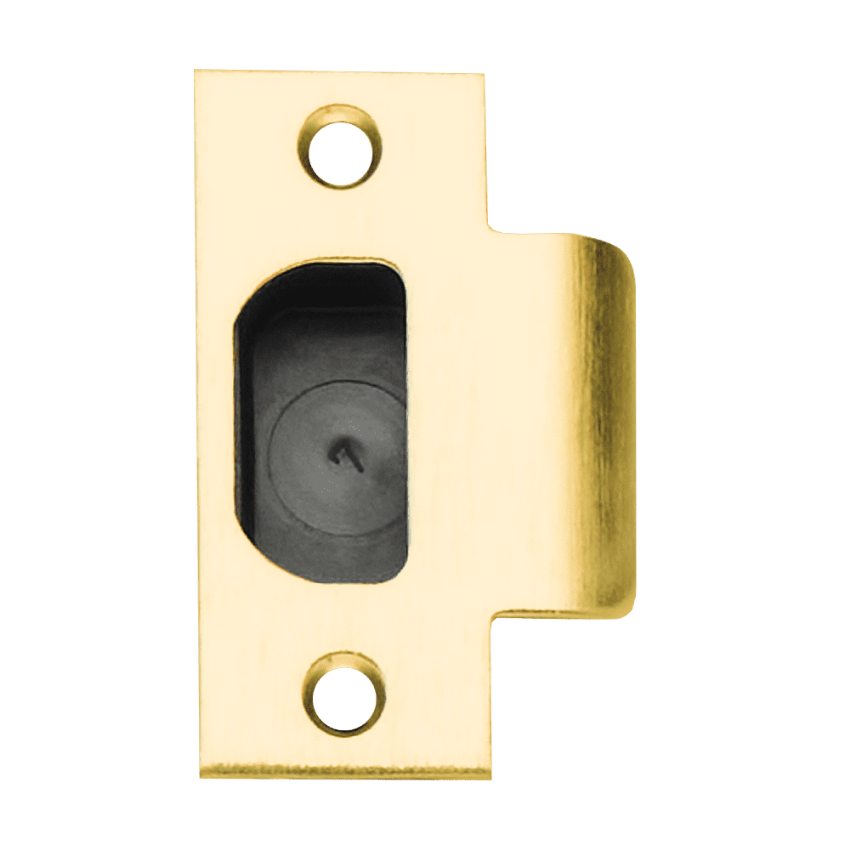 Schlage 10-013-118 square corner T-strike in 605 bright brass finish