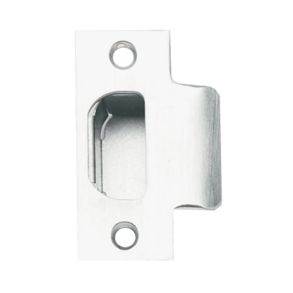 Schlage 10-016 square corner fire door T-strike in 626 satin chrome finish