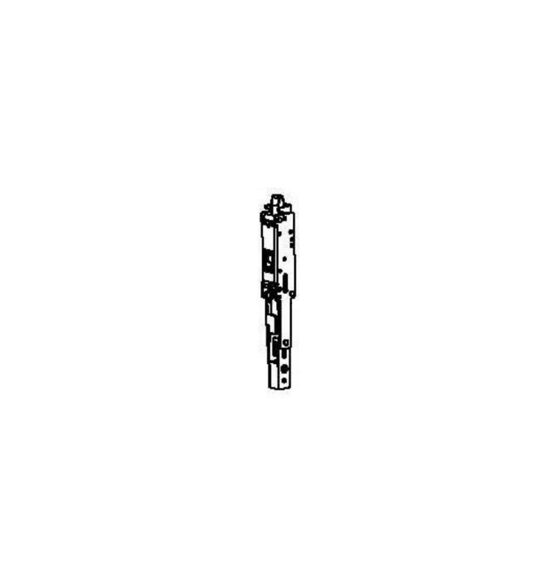Detex 106340-2 fire exit device top latch