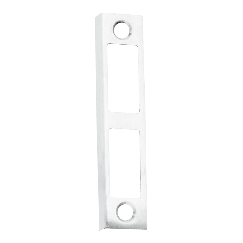 Schlage 10-075 rabbeted strike in 629 bright stainless steel finish