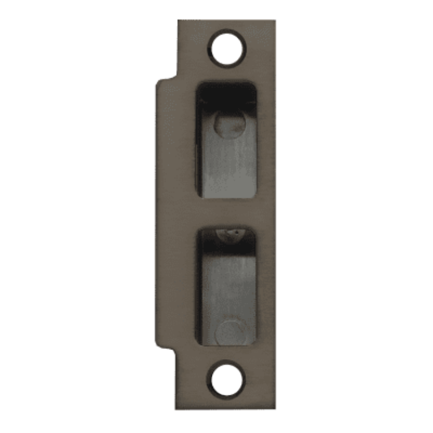 Schlage 10-072-078 square corner strike with box in 643E Aged Bronze finish