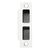 Schlage 10-072-078 square corner strike with box in 625 Bright Chrome finish