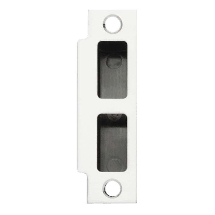 Schlage 10-072-078 square corner strike with box in 629 Bright Stainless Steel finish