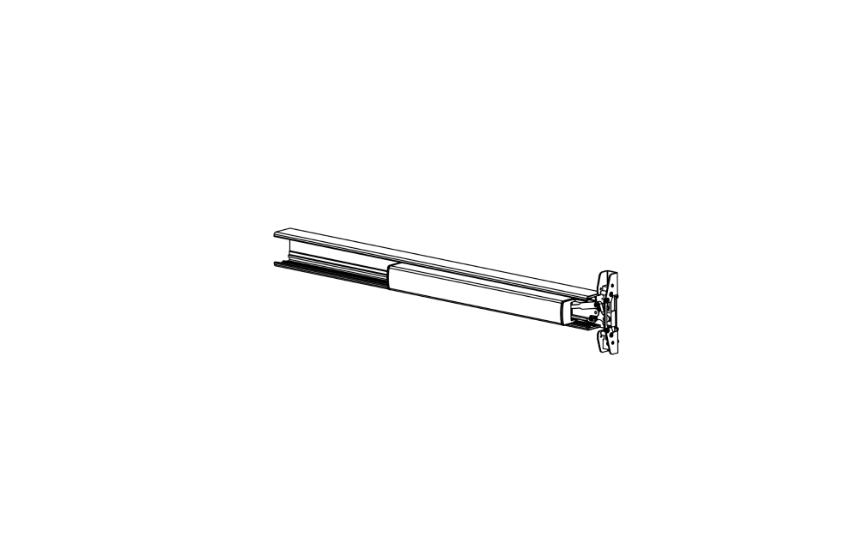 Detex 105500-169 RHR centercase pushpad assembly