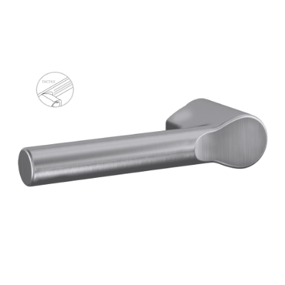 Schlage 47260553 626 Broadway tactile closed lever in satin chrome