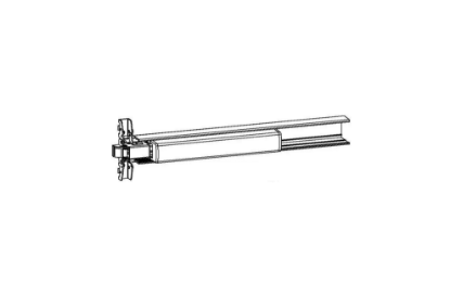 Detex 105500-23 630 EX-W rim centercase pushpad subassembly