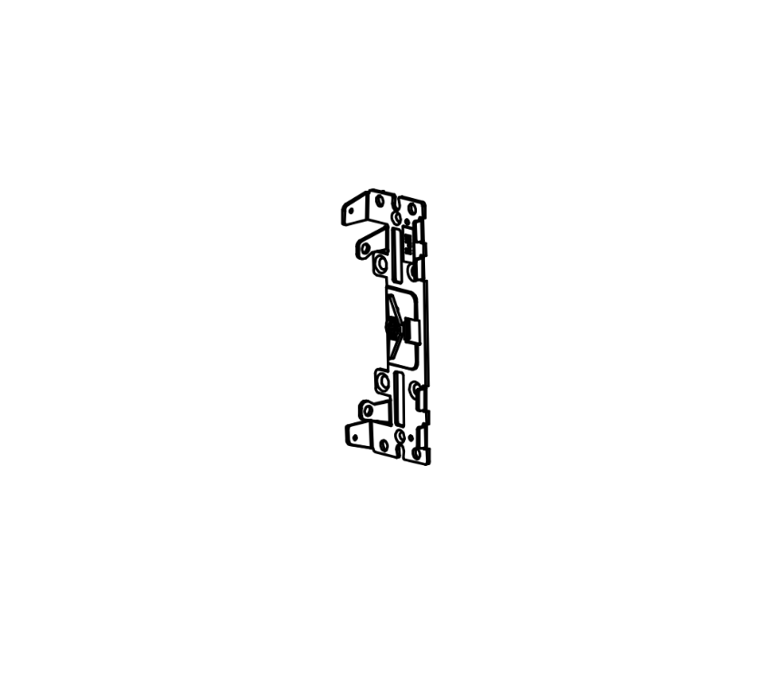 Detex 104171-2 wide CVR BP13 mounting plate