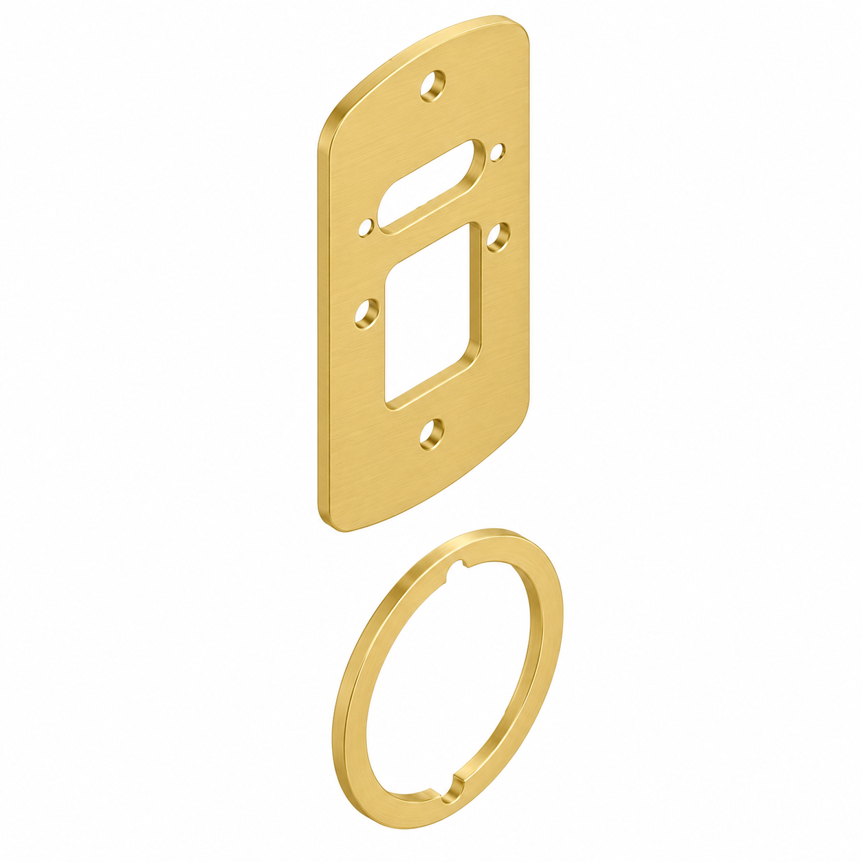 606 / US4 - Satin Brass