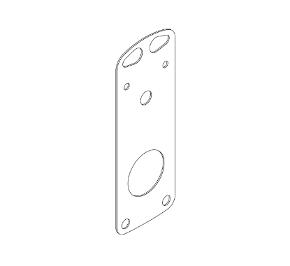Schlage 23458599 exterior shim plate
