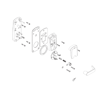 Schlage 23599376-112 Door Thickness Kit 1-1/2 inch