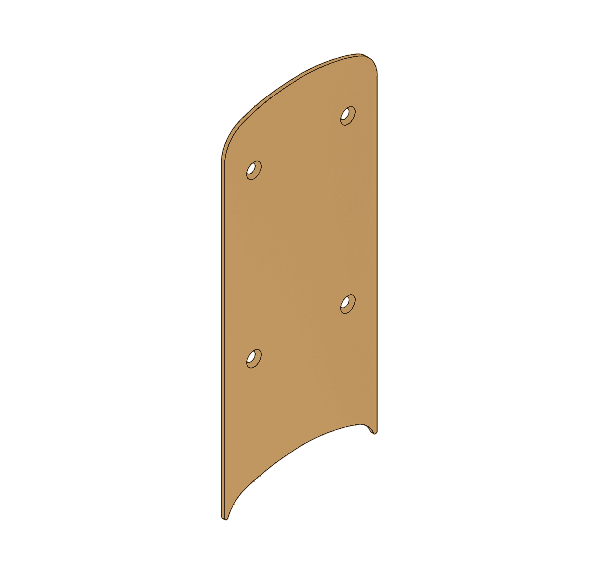 612 / US10  - Satin Bronze